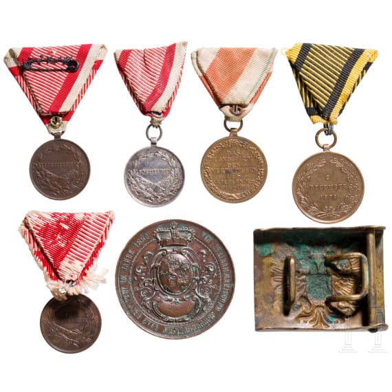 Orden, Koppelschloss, Ringe und Medaille, &Ouml;sterreich