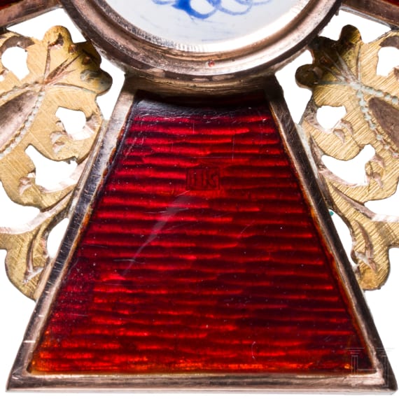 St. Anna-Orden, Garnitur der 1. Klasse mit Etui und Sch&auml;rpe, Russland, zwischen 1860 - 1870