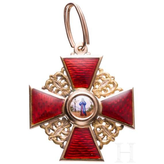 St.-Anna-Orden - Kreuz 3. Klasse, Russland, um 1890