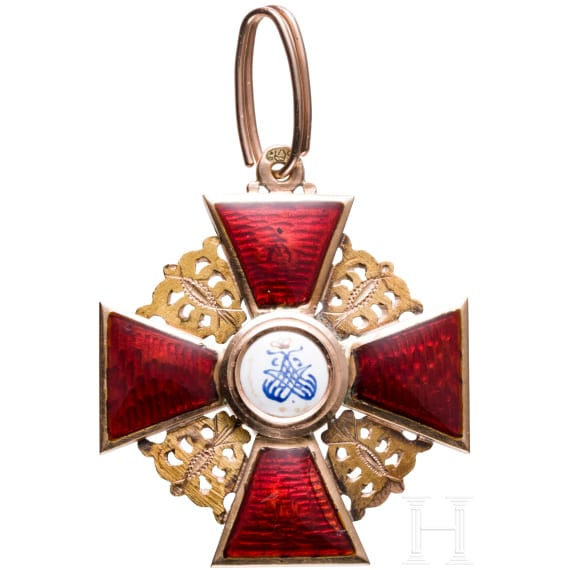St.-Anna-Orden - Kreuz 3. Klasse, Russland, um 1890