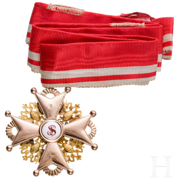 St.-Stanislaus-Orden - Kreuz 2. Klasse, Russland, um 1870