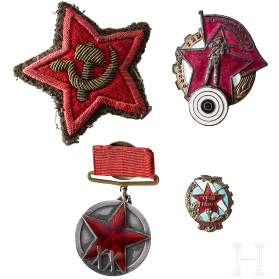Kleine Sammlung Auszeichnungen, Sowjetunion, ab 1938
