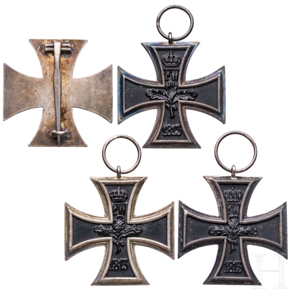 Sammlung Eiserne Kreuze 1. und 2. Klasse 1914