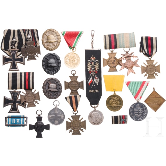 Sammlung Ordensschnallen und Abzeichen