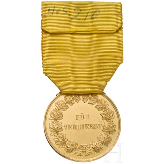 Goldene Zivilverdienstmedaille Gro&szlig;herzog Friedrichs I.