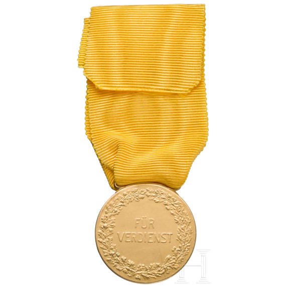 Goldene Verdienstmedaille Friedrichs II., 1908 - 1918