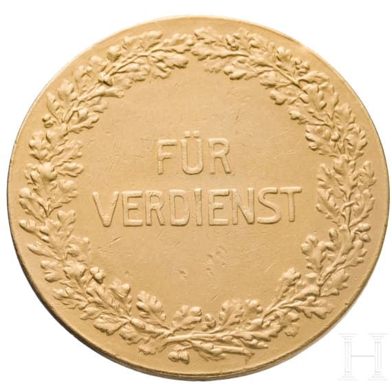 Gro&szlig;e goldene Verdienstmedaille Friedrichs II., 1908 - 1918