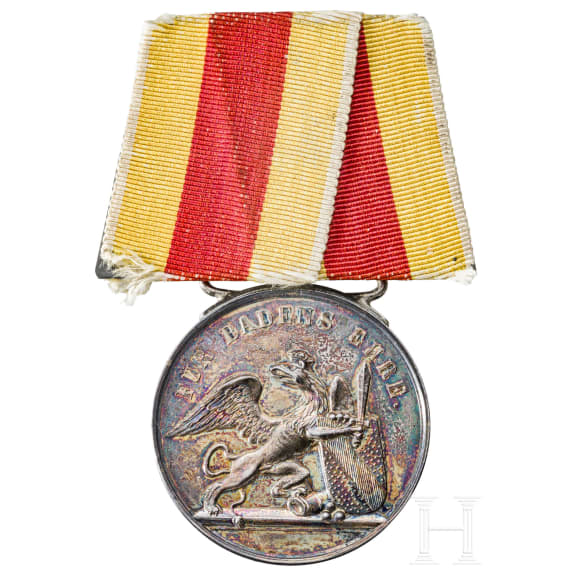 Silberne Verdienstmedaille des Milit&auml;r-Karl-Friedrich-Verdienstordens