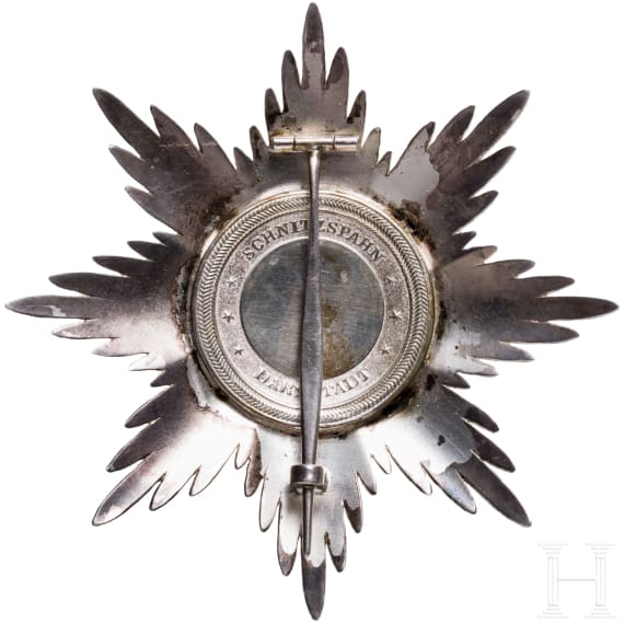 Gro&szlig;herzogtum Hessen - Bruststern zum Gro&szlig;kreuz des Ludwigsordens