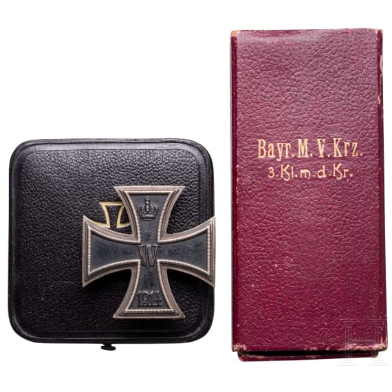 Eisernes Kreuz 1. Klasse von 1914 im Etui