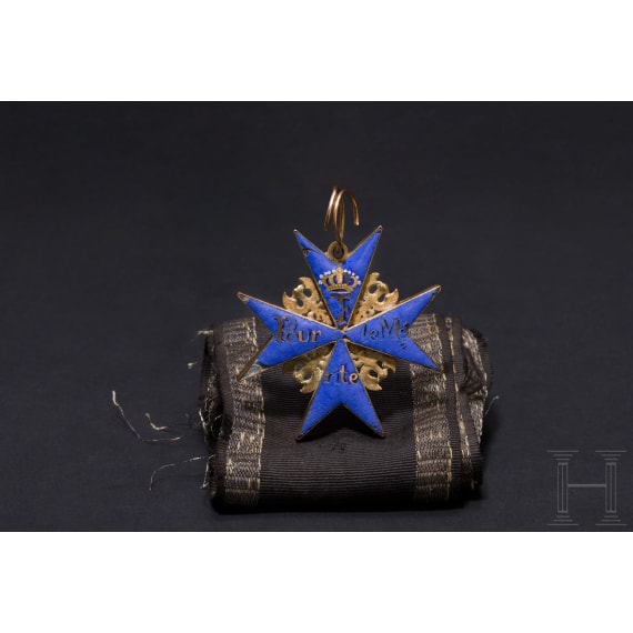 Ordenskreuz Pour le M&eacute;rite in Baudesson-Fertigung, um 1800
