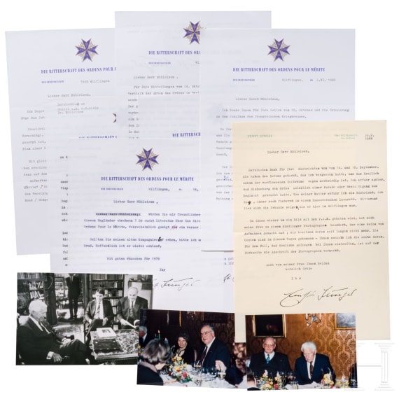 Nachlass des Pour-le-M&eacute;rite-Tr&auml;gers Ernst J&uuml;nger
