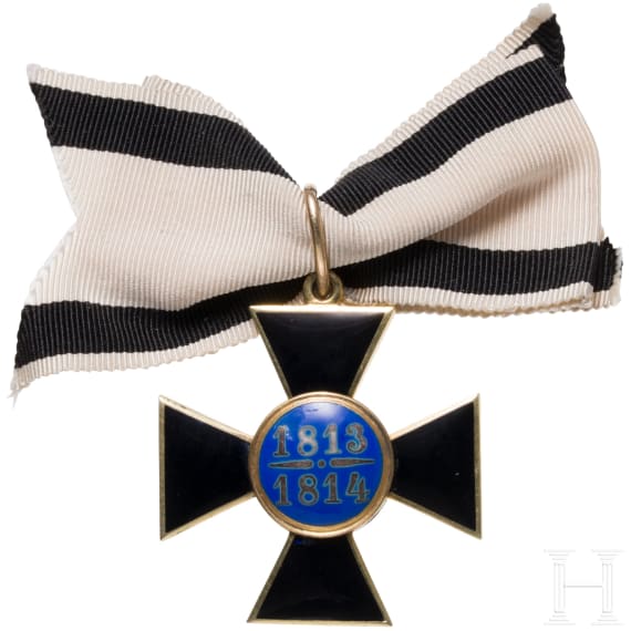 Luisenorden - Kreuz 1813 - 1814