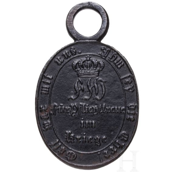 Preu&szlig;ische Kriegsdenkm&uuml;nze f&uuml;r Nichtk&auml;mpfer, 1815