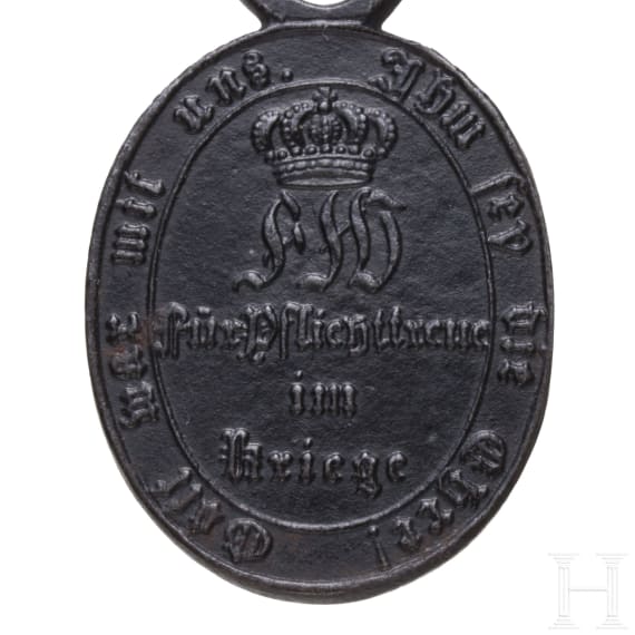 Preu&szlig;ische Kriegsdenkm&uuml;nze f&uuml;r Nichtk&auml;mpfer, 1815