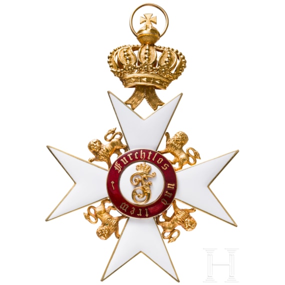 Orden der W&uuml;rttembergischen Krone - Gro&szlig;kreuz, um 1900