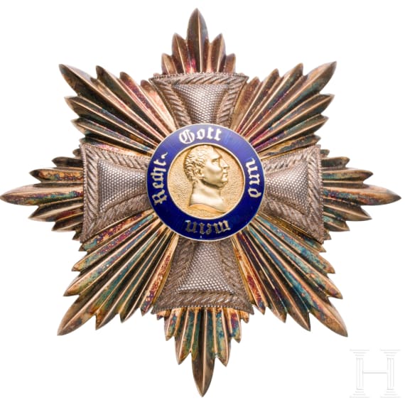 Friedrichsorden - Bruststern zum Gro&szlig;kreuz
