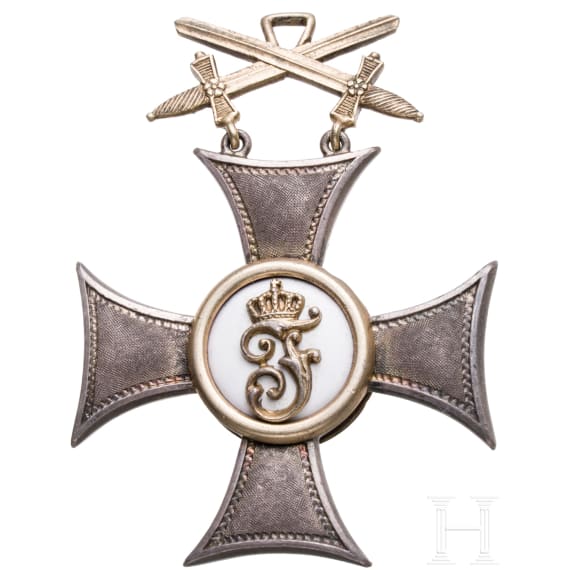 Friedrichs-Orden, Ritterkreuz 2.Klasse mit Schwertern