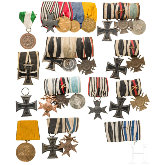 Kleine Sammlung Ordensschnallen