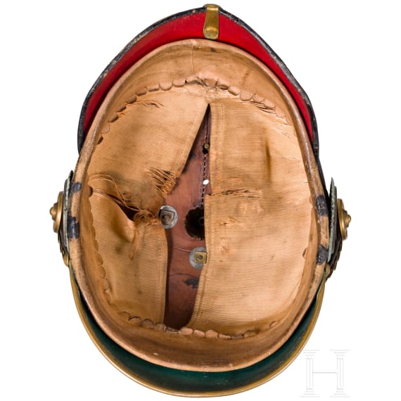 Helm f&uuml;r Offiziere, deutsche Fertigung, um 1900