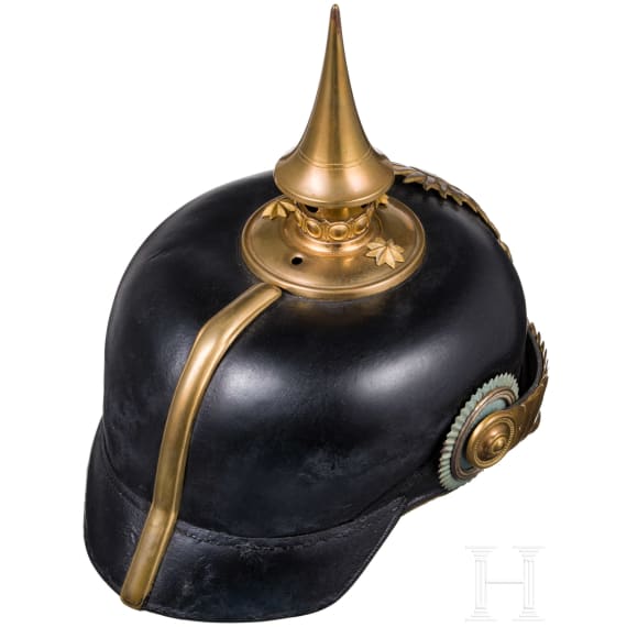 Helm f&uuml;r Offiziere, deutsche Fertigung, um 1900