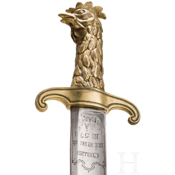 Glaive der Garde der konstitutionellen Monarchie, um 1792
