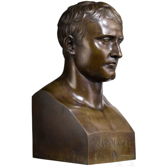 Chaudet Antoine Denis (1763 - 1810) - monumentale Napoleonb&uuml;ste, 19. Jhdt.