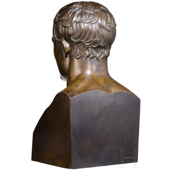 Chaudet Antoine Denis (1763 - 1810) - monumentale Napoleonb&uuml;ste, 19. Jhdt.