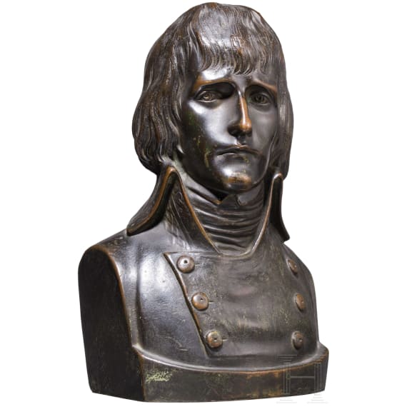 David d'Angers - B&uuml;ste von Napoleon I. als Konsul von Frankreich, 19. Jhdt.
