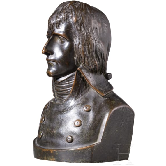David d'Angers - B&uuml;ste von Napoleon I. als Konsul von Frankreich, 19. Jhdt.