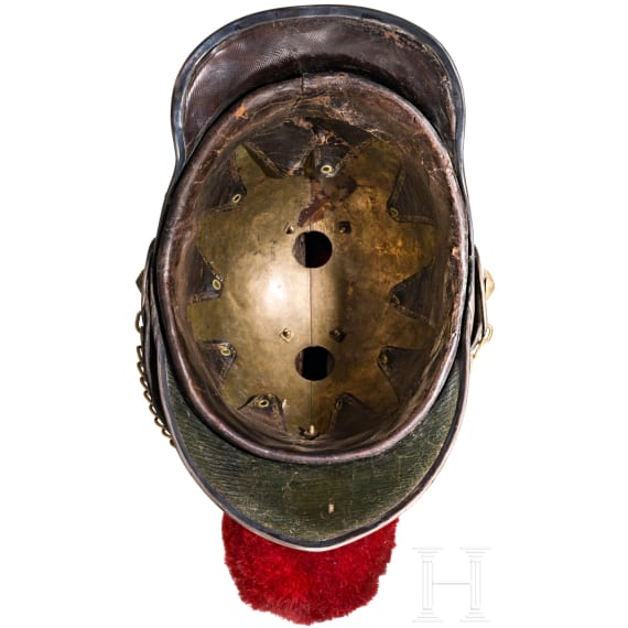 Helm M 1856 und K&uuml;rass M 1855 f&uuml;r Offiziere der Carabiniers de la Garde imp&eacute;riale