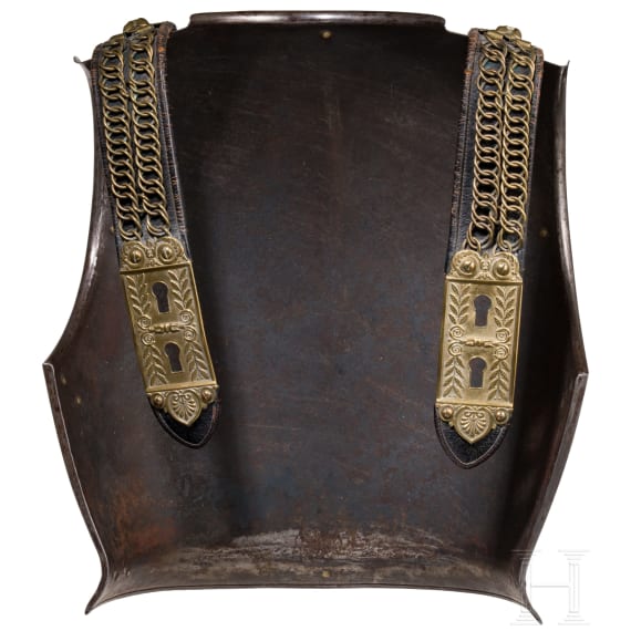 Helm M 1856 und K&uuml;rass M 1855 f&uuml;r Offiziere der Carabiniers de la Garde imp&eacute;riale