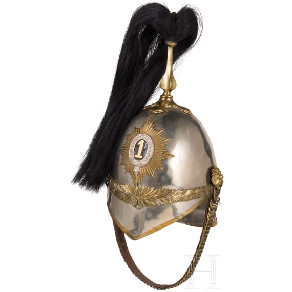 Helm M 1871 f&uuml;r Mannschaften der 1st Dragoon Guards