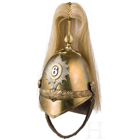 Helm M 1871 f&uuml;r Angeh&ouml;rige der 6th Dragoon Guards