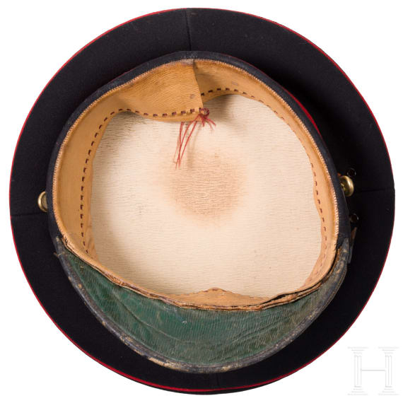 Schirmm&uuml;tze f&uuml;r Stabsoffiziere der Royal Artillery, 1. H&auml;lfte 20. Jhdt.