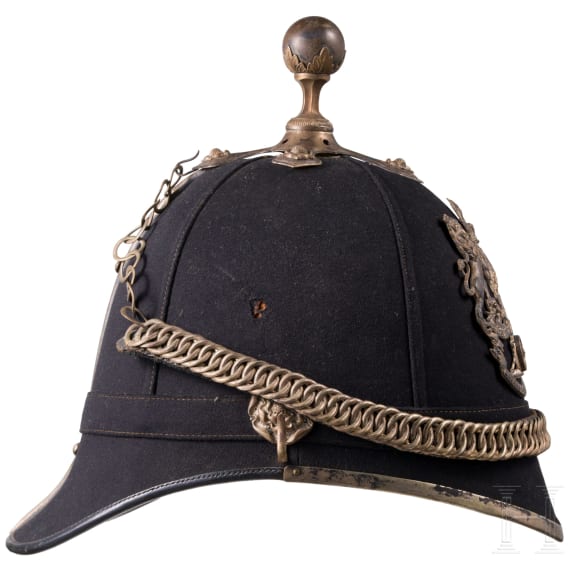 Helm f&uuml;r Offiziere der 1st Lanarkshire Artillery Volunteers, um 1900