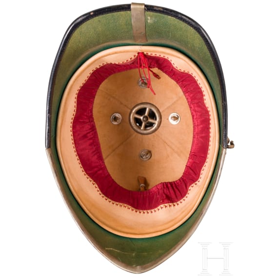 Helm f&uuml;r Offiziere der 1st Lanarkshire Artillery Volunteers, um 1900