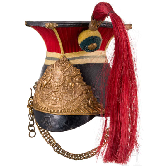 Tschapka f&uuml;r Angeh&ouml;rige der 12th (Prince of Wales's) Royal Lancers