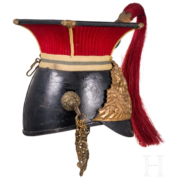 Tschapka f&uuml;r Angeh&ouml;rige der 12th (Prince of Wales's) Royal Lancers