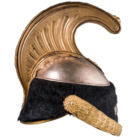 Helm M 1880 f&uuml;r Offiziere der schweren Kavallerie, 1900-46