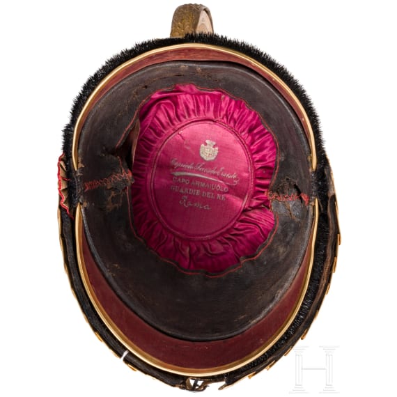 Helm M 1880 f&uuml;r Offiziere der schweren Kavallerie, 1900-46