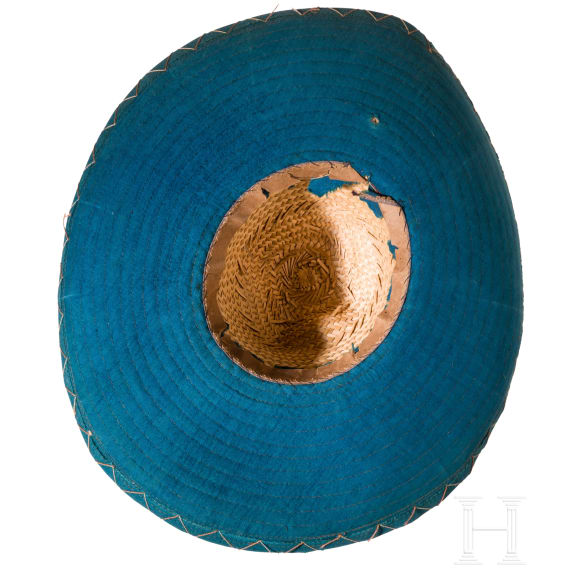 Milit&auml;r-Sombrero f&uuml;r Offiziere/Unteroffiziere, 19. Jhdt.