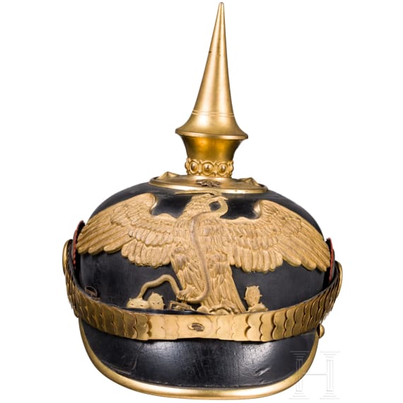 Helm f&uuml;r Offiziere der mexikanischen Infanterie, um 1900