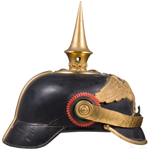 Helm f&uuml;r Offiziere der mexikanischen Infanterie, um 1900