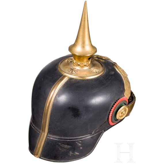 Helm f&uuml;r Offiziere der mexikanischen Infanterie, um 1900