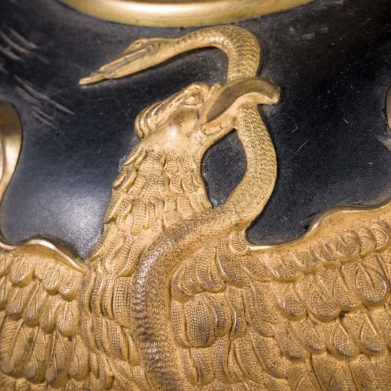 Helm f&uuml;r Offiziere der mexikanischen Infanterie, um 1900