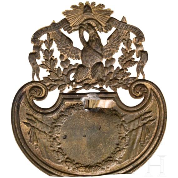 Tschakoemblem aus der Regierungszeit Kaiser Maximilians