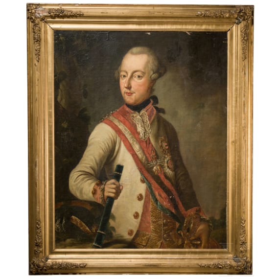 Kaiser Joseph II. - Portraitgem&auml;lde, um 1790