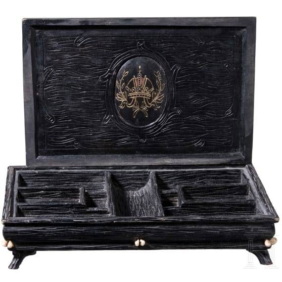 Grandel-Kassette mit &ouml;sterreichischer Kaiserkrone