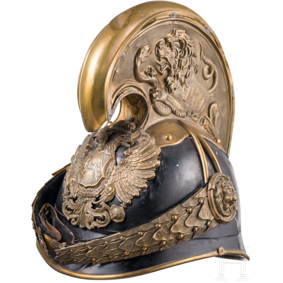 Helm M 1850 f&uuml;r Offiziere der Dragoner